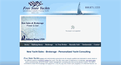 Desktop Screenshot of freestateyachts.com